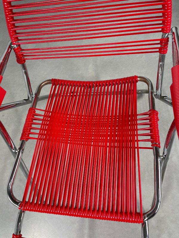Vintage Spaghetti lounger / chair - Francesco Favagrossa - Fiam - Italian 70s design - summer outdoor relax armchair echtvintage echt