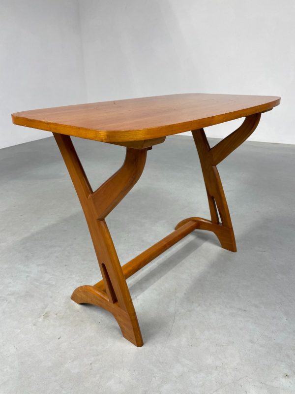 Vintage 1950s side table by Wulfers - 50s Dutch Scandinavian design desk