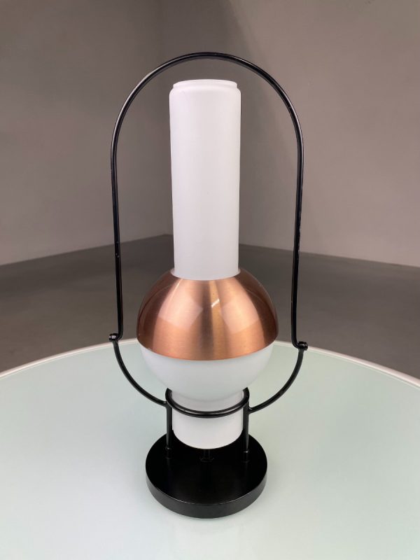 echtvintage echt RAAK Quinquet table light - rare vintage 1970s Dutch design lighting - Epoque lucifer desk lamp