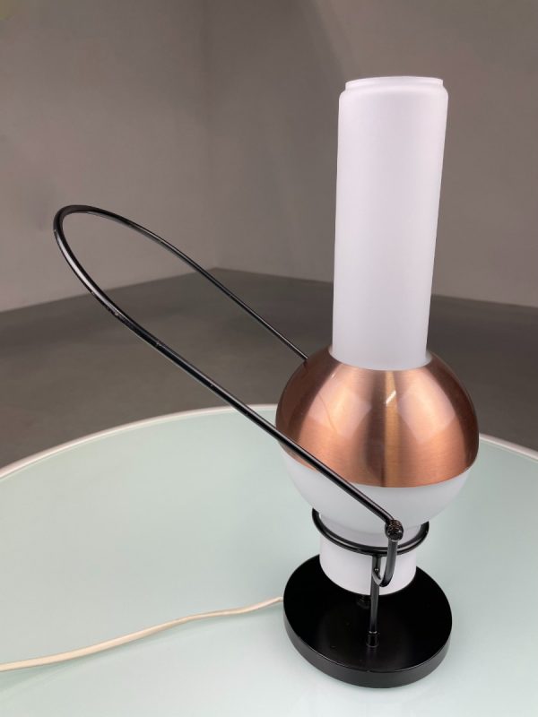 echtvintage echt RAAK Quinquet table light - rare vintage 1970s Dutch design lighting - Epoque lucifer desk lamp