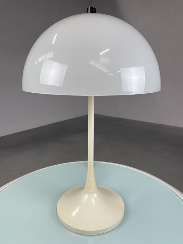 Vintage mushroom lamp by Hala Zeist - large desk light - 1970s Dutch design lighting echtvintage